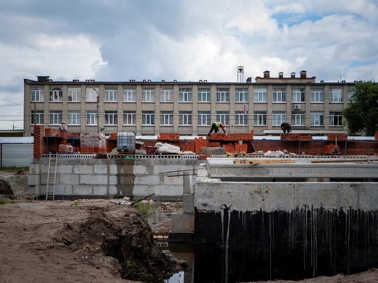 В Курске завершается нулевой цикл реконструкции школы №45