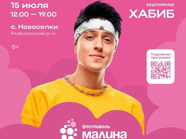 На фестивале в Рыбновском районе выступит певец Хабиб