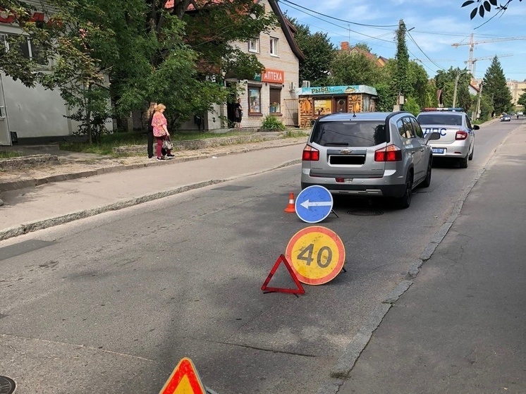 В Калининграде водитель Chevrolet сбил пешехода, нарушившего Правила дорожного поведения