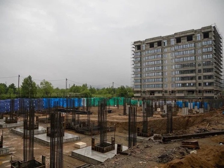 Почти 14 тыс. кв. метров жилья построит один из подрядчиков в южной части Южно-Сахалинска