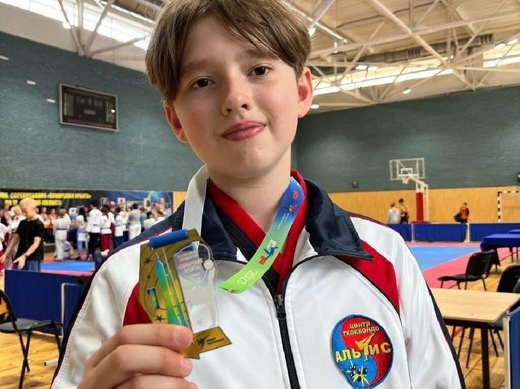 Макар Заикин из Королёва занял 1 место на всероссийском турнире по тхэквондо