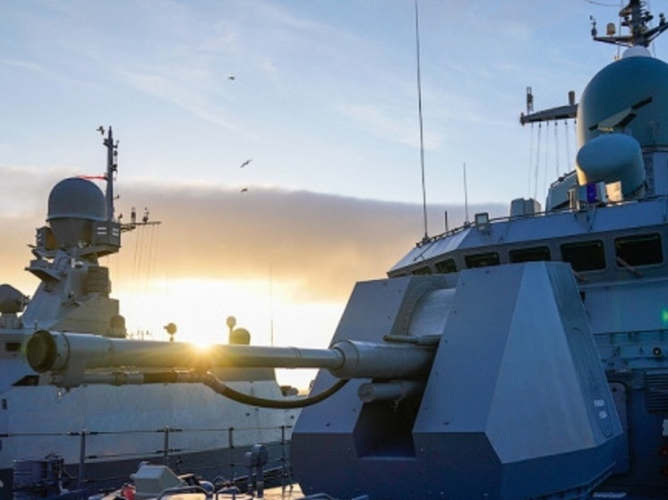 В состав ВМФ России вошел корабль "Циклон" с "Калибрами"