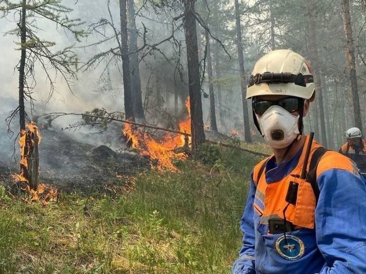 Пожарные приступают к тушению самых сложных участков в Узянском лесничестве Башкирии