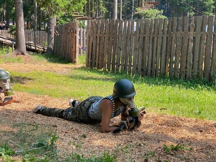 В Тобольске ребята попробовали себя в военно-тактической игре