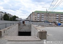 Строители приступили к ремонту подземного пешеходного перехода на остановке «Стадион» в Белгороде