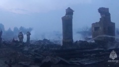 Несколько десятков домов сгорело в свердловском селе Шайдуриха