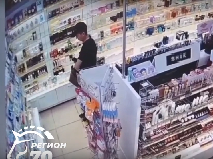 “Ищите по запаху”: томич похитил дорогие духи из магазина и попал на запись камер наблюдения
