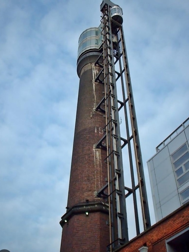 Гости и жители туристического города Карелии смогут подняться на старую трубу на лифте