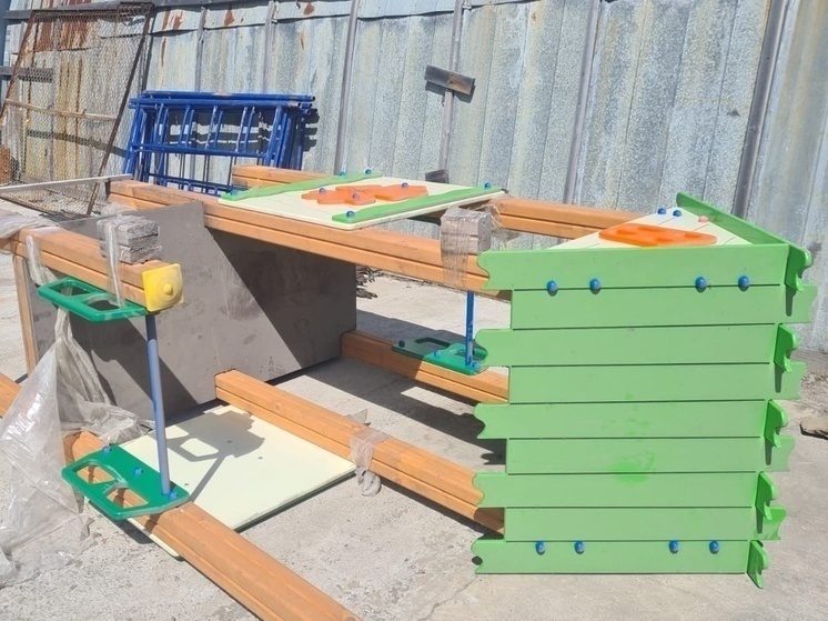 Украденный детский городок вернулся собственникам дома в Петрозаводске