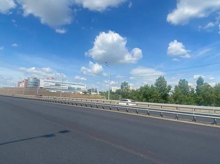 В Красноярском крае завершили ремонт Октябрьского моста