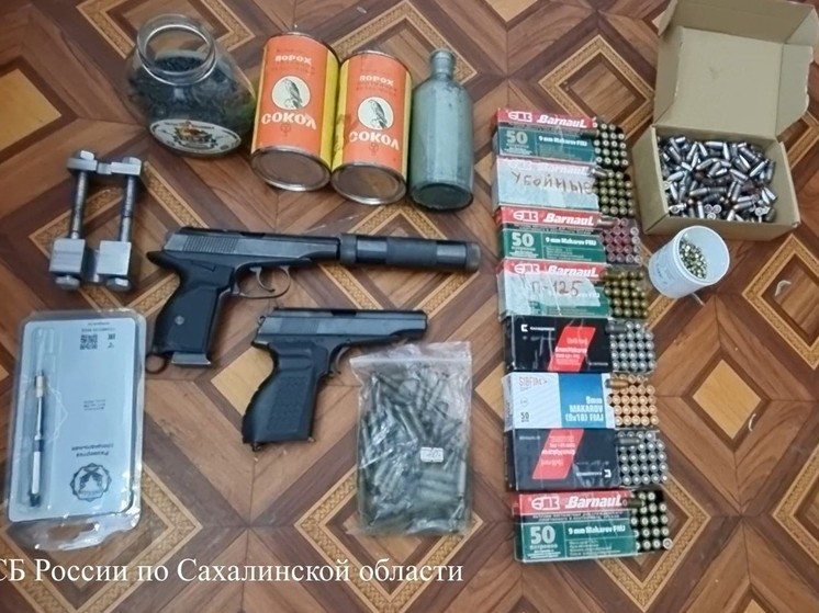 Жителю Сахалина дали условный срок за изготовление и хранение огнестрельного оружия
