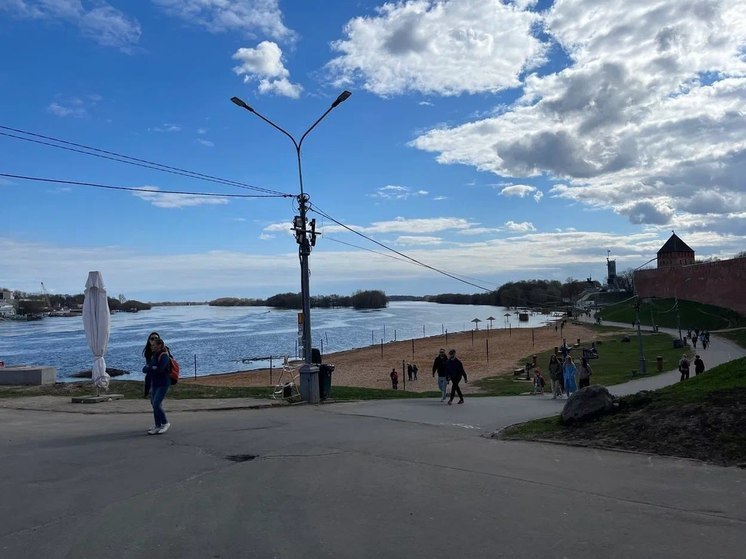 В понедельник в Великом Новгороде будет тепло