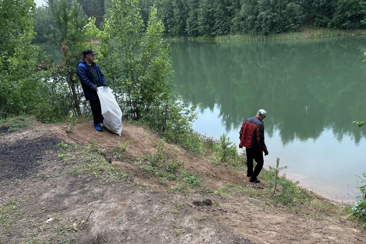 Фото субботника в селе