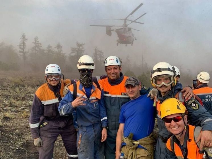 Участников тушения лесных пожаров в Башкирии представят к наградам