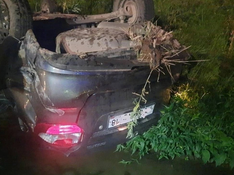 В Можгинском районе пьяный водитель не справился с управлением и погиб