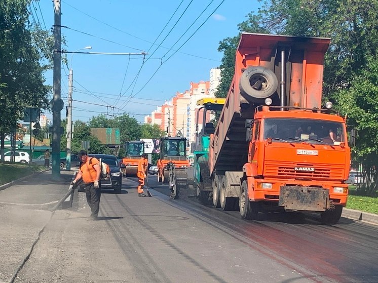 Пензенцам показали, как идут дорожные работы на улице Пушкина