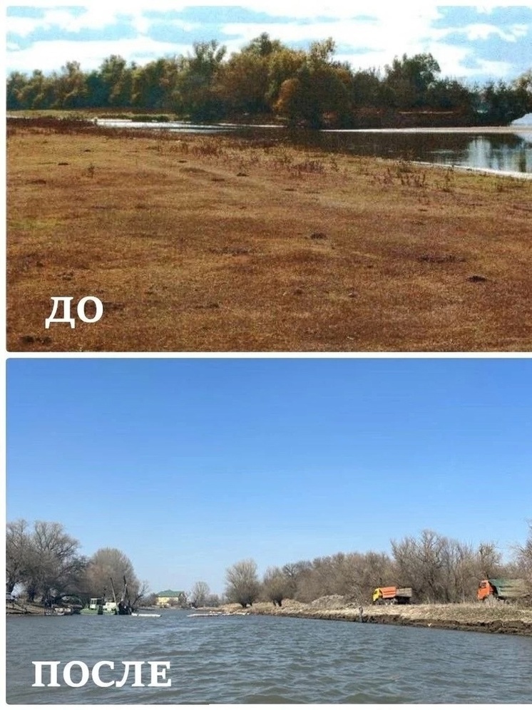В регионе провели дноуглубление протоки Обуховская