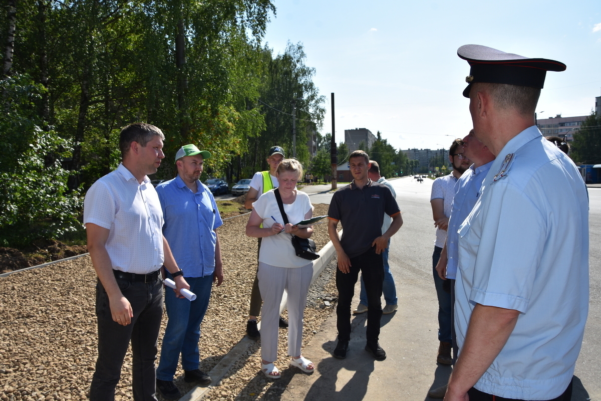 В Костроме общественный контроль проверил ремонт дорог