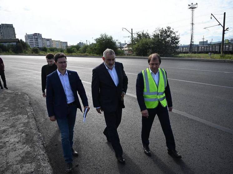 В Мурманске активно ремонтируют дороги