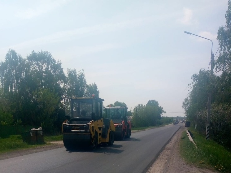 В Пронском районе завершился ремонт участка региональной автодороги