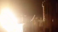 Опубликованы кадры ночного обстрела Одессы: очевидцы сняли на видео