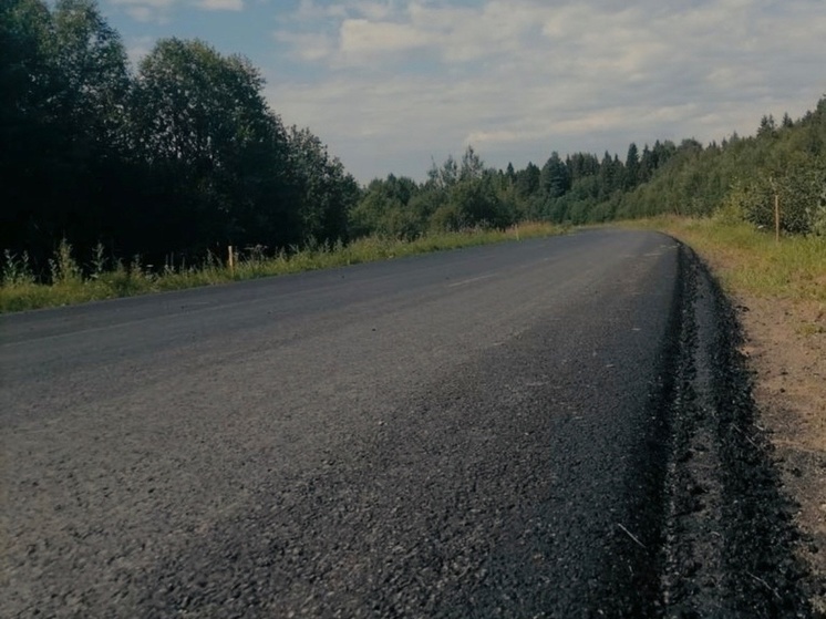 Ремонт дороги Уткино – Палагино проходит в Вологодском округе