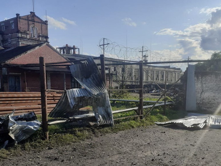 ВСУ 19 июля обстреляли спиртзавод в курском посёлке Тёткино