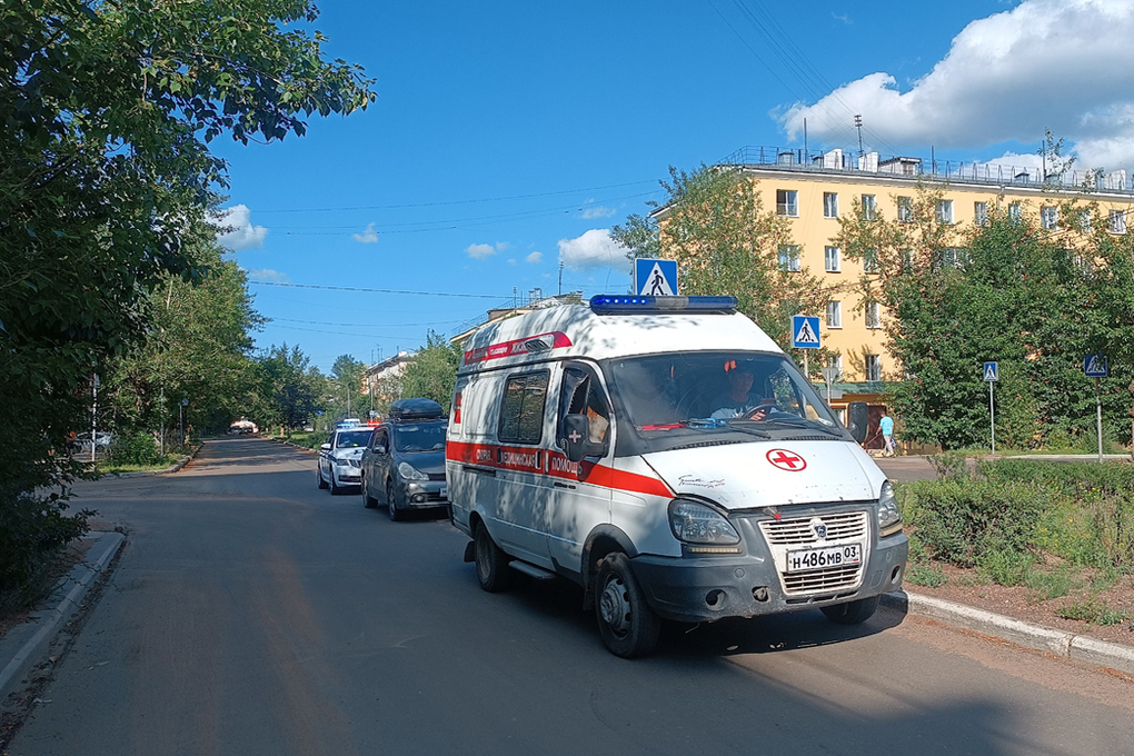 Фото с машины скорой помощи