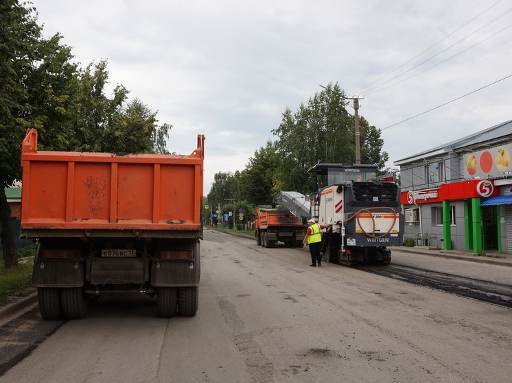 В Йошкар-Оле начат ремонт 2,3 км улицы Водопроводной