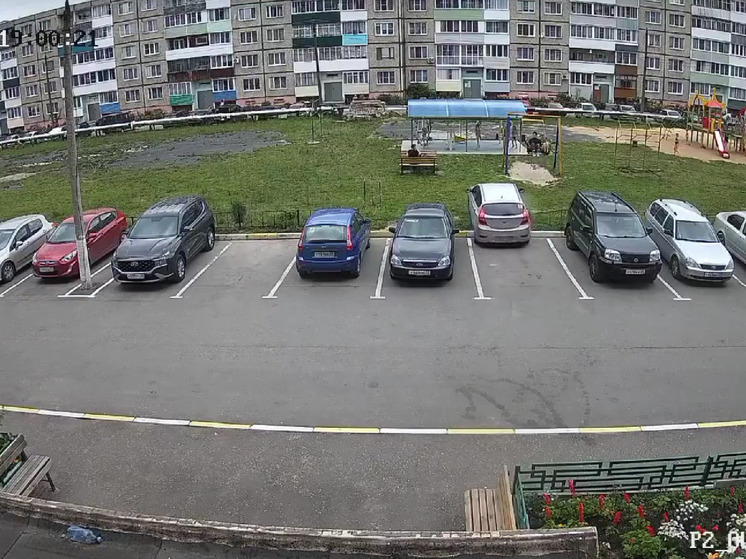 В Гусь-Хрустальном авто залетело на детскую площадку, чуть не сбив детей