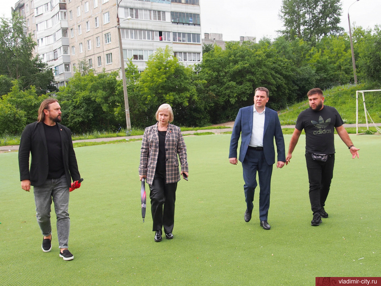 В середине августа во Владимире откроют три спортплощадки