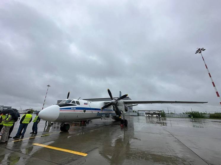 Зондировщик Ан-26 отправился в Среднеколымский район Якутии