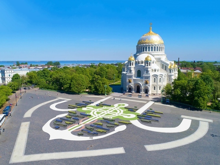 Сад-трансформер появится на Якорной площади в Кронштадте