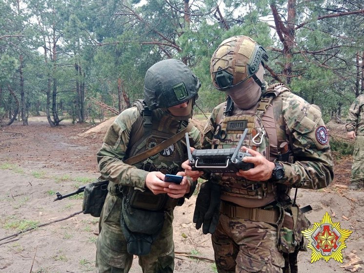 Появились фото и видео занятий  белорусских военных с бойцами ЧВК "Вагнер"