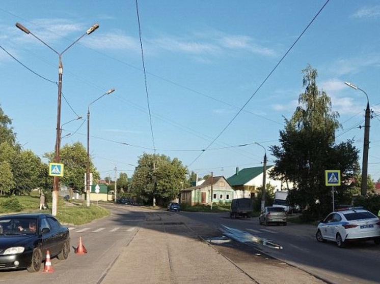 В Орле водитель Киа Спектра наехал на ребенка