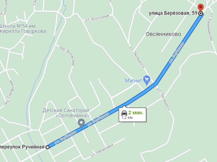 Мэрия Орла займется разметкой на Берёзовой улице