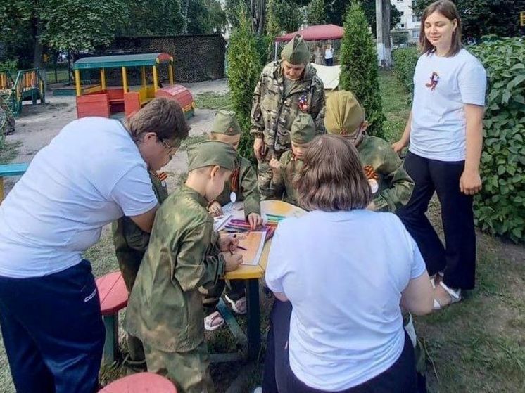 В Курске воспитанники 6 детских садов написали письма ветеранам ВОВ и труженикам тыла