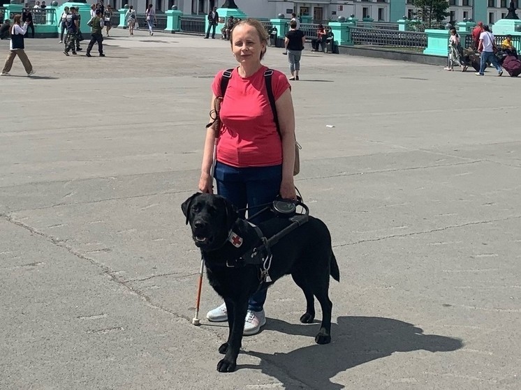 В Новосибирске хозяйка погибшей собаки-поводыря рассказала подробности трагедии