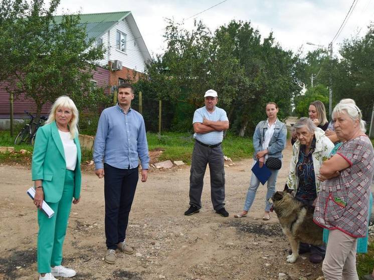 В Серпухове продолжаются встречи по ремонту дорог с жителями