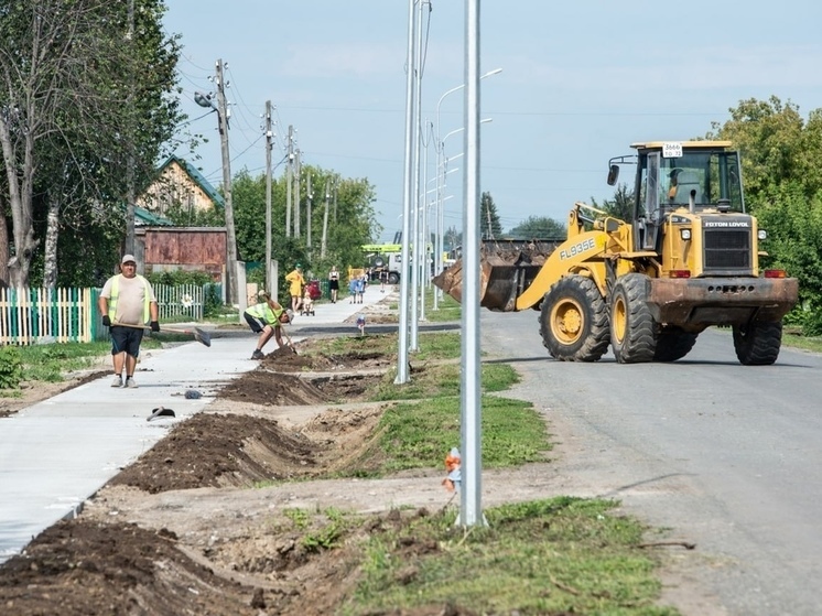 В Омутинском районе заботятся о безопасности пешеходов