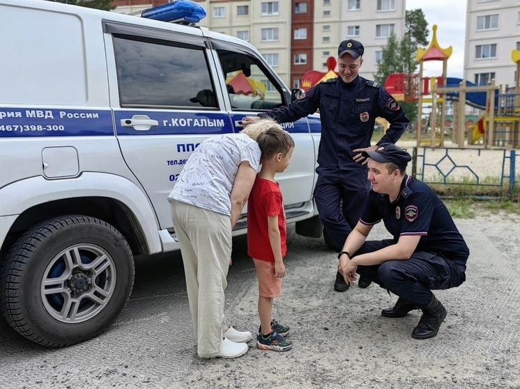 Полицейские в Югре нашли пропавшего внука