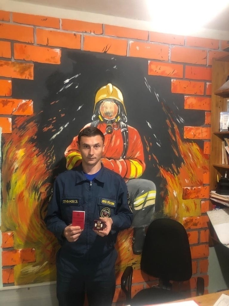 Двое пожарных в Карелии получили ордена за особые заслуги