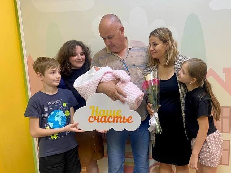 У челябинской семьи родился восьмой ребенок