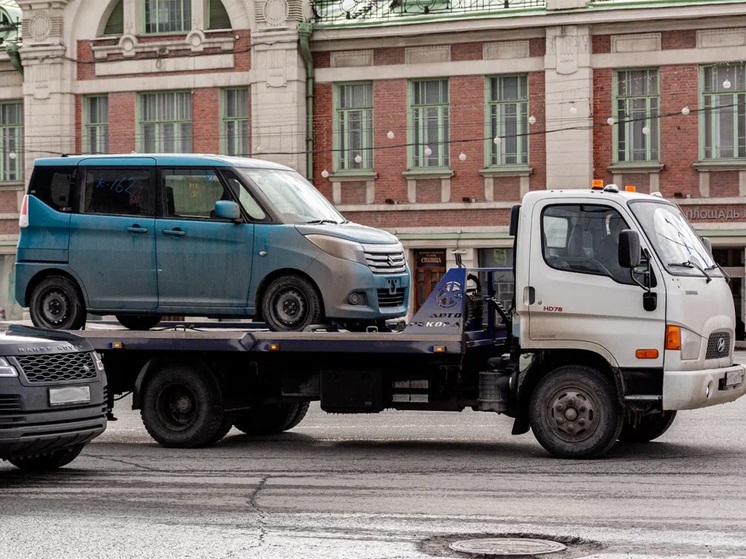 В Томской области за неделю эвакуировали 140 автомобилей за нарушения ПДД