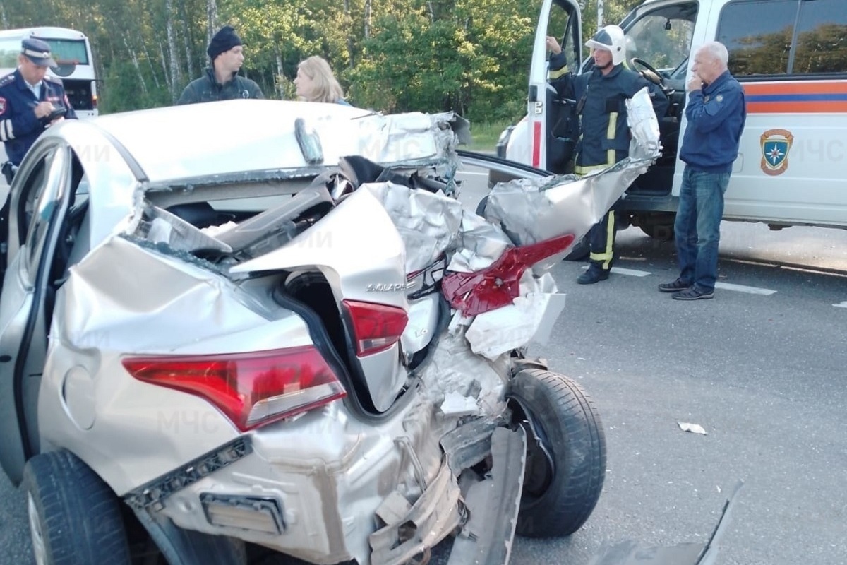 Автобус попал в ДТП в Калужской области - МК Калуга