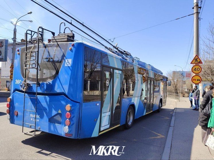 Троллейбусный маршрут №4 утвердили в Чите