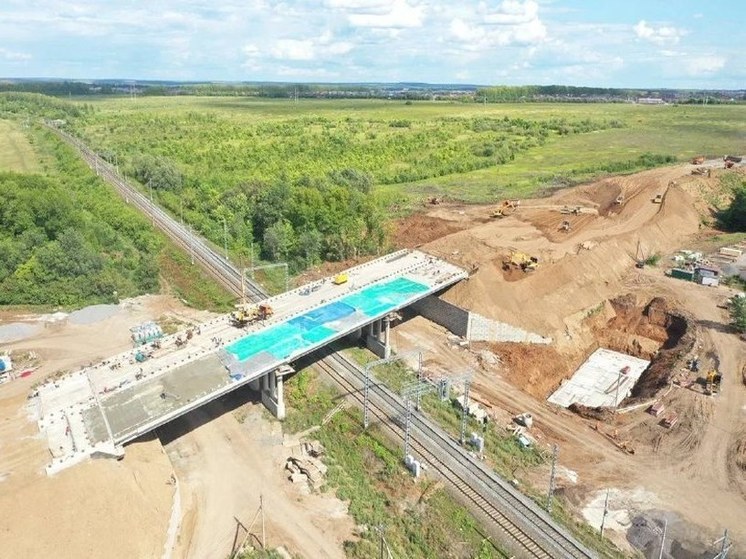 Строительство развязки в Зинино в Уфе полностью завершат в ноябре этого года
