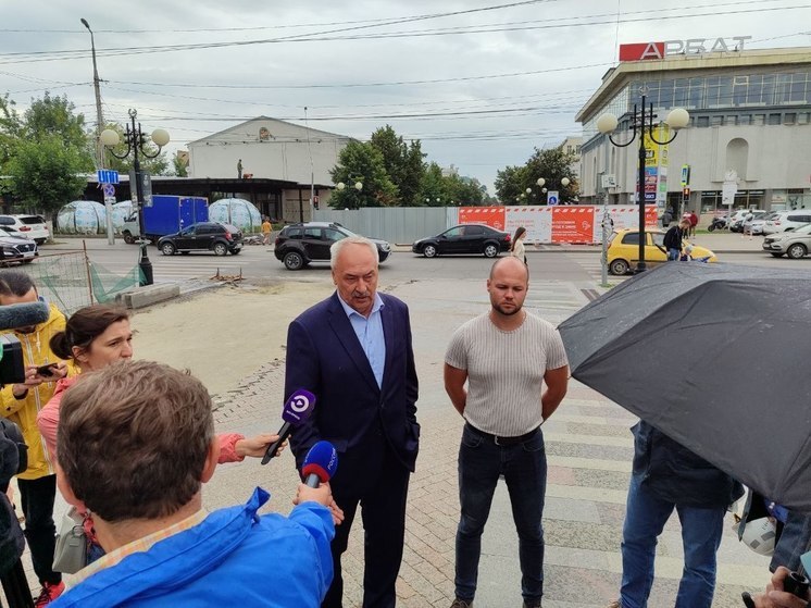 В Пензе проверили ремонт тепловых сетей на улице Московской
