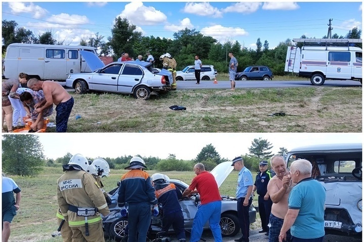В аварии в Ростовской области пострадали водитель и пассажир легковушки