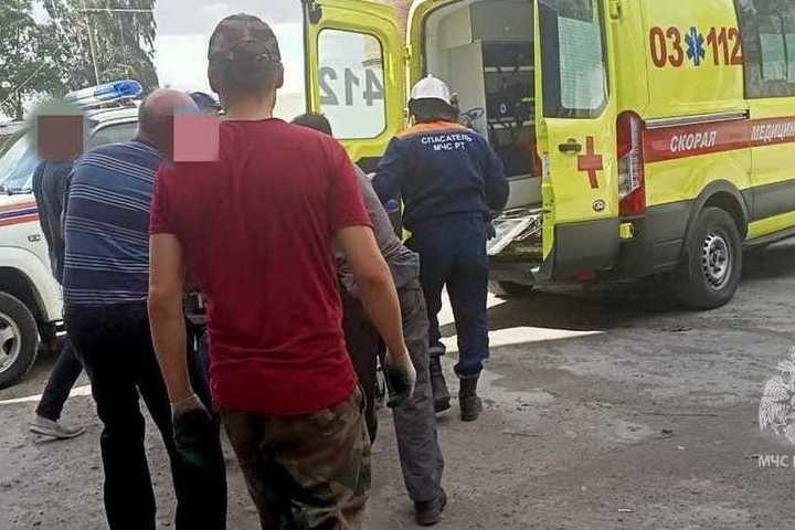 В Татарстане рабочему зажало ногу в роликовом транспортере